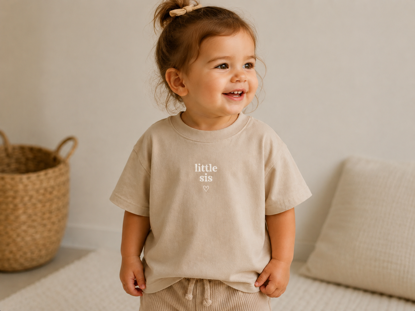 Little Bro DTF-Transferfolie mit Front- und Backprint – Bild 3